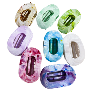 Pinza para el Cabello para Mujer, Cómoda, de Color Sólido, Accesorio de Belleza de Plástico, Agarre Plano y Fuerte, Sujeción Segura, Pinzas Antideslizantes de 10 cm, a la Moda - Product Image 4