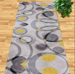 Tappeto <span class=keywords><strong>Vintage</strong></span> Floreale per Corridoio Lavabile e Pieghevole per Casa, Hotel e Ingresso - Product Image 6