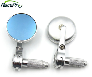 RACEPRO universel CNC <span class=keywords><strong>guidon</strong></span> fin rétroviseur moto rétroviseurs latéraux Mini miroir noir pour <span class=keywords><strong>Yamaha</strong></span> Kawasaki Suzuki - Product Image 2