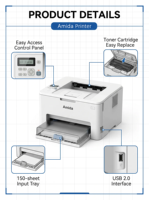 Imprimante tout-en-un Amida M3100NW, imprimante laser pour la maison et le bureau, sans fil, Wifi, A4, noir, MFP