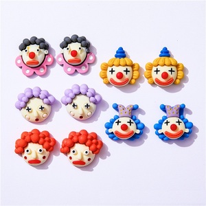 Drôle Clown Cartoon Monster Company Résine Accessoires Ludique Diy Crème Gel Téléphone Cas Cheveux Clipwater Coupe Trou Chaussures Matériel - Product Image 1