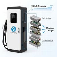 Estación de Carga Rápida para E-Rickshaw de 15kW, Cargador para Tuk Tuk de 48V 60V 72V CC con Lector de Tarjetas RFID
