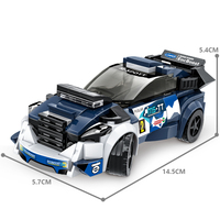 Bloc voiture 2879 Supercar sport voiture de course petites particules MOC briques modèle voiture assemblage bloc de construction jouet pour enfants unisexe cadeau