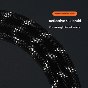 Correa reflectante de nailon para perros, mango de esponja acolchado, correa de entrenamiento duradera multicolor para perros pequeños/medianos/grandes, correa para caminar para mascotas - Product Image 3