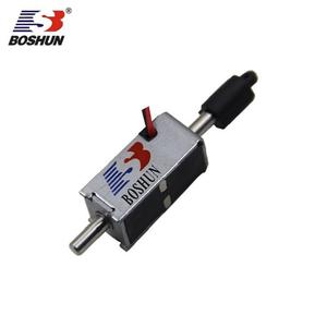 カスタマイズソレノイドラッチDC 6V 12V、ロングストロークDC3V電磁プッシュプルソレノイド - Product Image 5