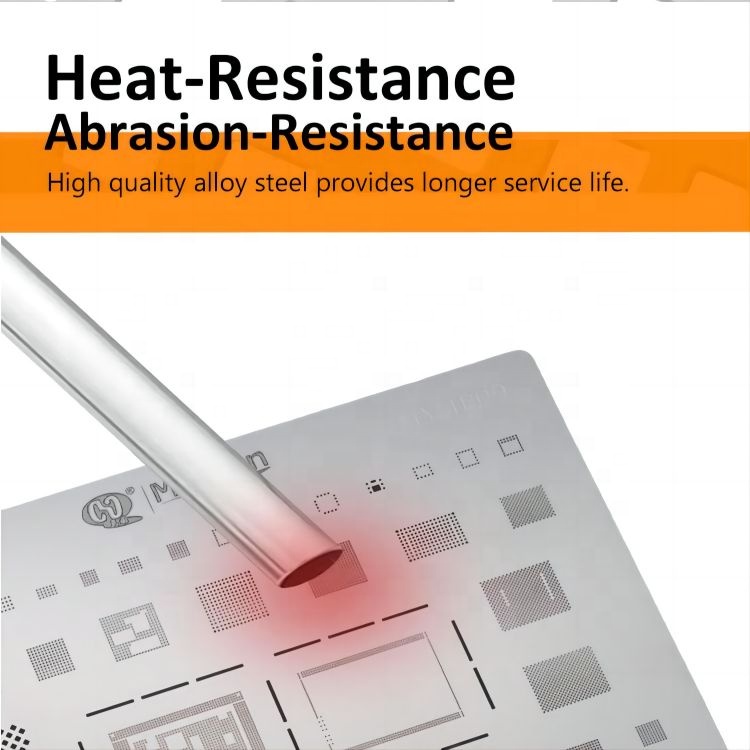 amaoe apple steel bga reballing stencil for iphone