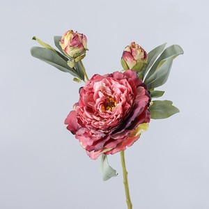 ดอกโบตั๋นประดิษฐ์3หัวดอกโบตั๋นประดิษฐ์ - Product Image 6