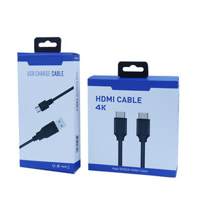 Tái chế sản phẩm điện tử sạc điện thoại và USB cáp dữ liệu bao bì hộp gói bán buôn - Product Image 1