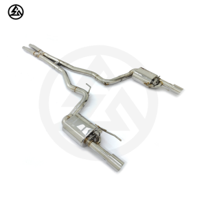 <span class=keywords><strong>Ford</strong></span> <span class=keywords><strong>Mustang</strong></span> <span class=keywords><strong>GT</strong></span> 5.0L Tuyaux d'échappement Ss304 Silencieux Valved Catback Vannes de vide - Product Image 2