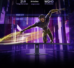 จอเกม redmi ของแท้ G34WQ 2026รุ่น CN | HDR400 | 180Hz | 1500R | GTG 1ms | FreeSync - Product Image 4