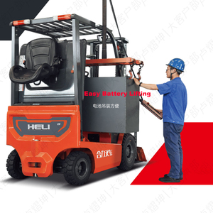 Heli 1.5-3.8t <b>H4</b> Series Four Wheel LI-ION Forklift with Charger Side - Product Image 5