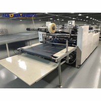 Machine de collage de film de fenêtre en carton à grande vitesse pour papier, emballage et boîtes-cadeaux avec fonction de formage