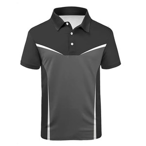 Polo Homme Sport Décontracté de Haute Qualité pour le Golf et le Streetwear, Coupe Slim, Qualité Premium, Faible MOQ, Idéal pour l'Été et les Activités de Plein Air - Product Image 1