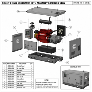 เครื่องกำเนิดไฟฟ้าดีเซลแบบพกพา Weichai Cummins 30kva 40kva 50kva ระบบสตาร์ทอัตโนมัติแบบเงียบพิเศษ สำหรับใช้ในโรงงานอุตสาหกรรม - Product Image 4
