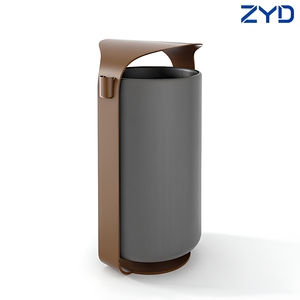 Outdoor Street/School/Office/Apartment Customizable Metal <strong>Trash</strong> <strong>Can</strong> Waste Bins <strong>Trash</strong> Bin <strong>Trash</strong> <strong>Cans</strong> Kitchen Accessories - Product Image 1