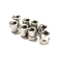 Mur baut segi enam berlapis fluorokarbon UN HEAVY ASTM A194 GRADE 4 atau 7, Mur baut segi enam berlapis H.D.GAL.8.8 ASTM A320 L7, dan Mur baut segi enam berlapis HTX M24, M30, M48, M12.