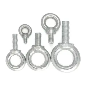 Factory direct sales Stainless steel swivel eye nuts 304 316 steel articulated screws GB798 hook nut m10 m12 m24