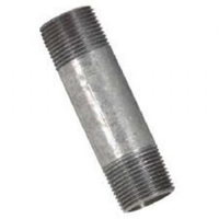 Bouchon fileté mâle en fonte malléable galvanisée 3/4 pouce, embout carré en fonte GI