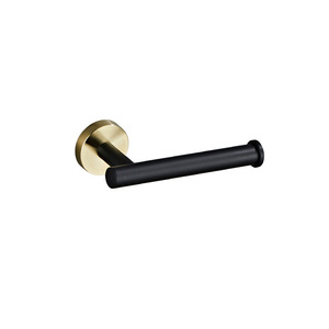 Porta carta igienica in acciaio inossidabile 304 porta rotolo da cucina e da bagno appeso sedile porta asciugamani di carta nera XR7011 - Product Image 6
