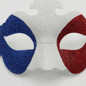 अमेरिकी ध्वज कार्निवल हेलोलीन वेनिटियन पोशाक के लिए मास्क मास्क पहनने वाले जहर के लिए मास्कर्ड जहर - Product Image 5