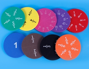 Palette in plastica, spugna EVA, mattoncini magnetici frazionari per l'insegnamento della <span class=keywords><strong>matematica</strong></span> - Product Image 3