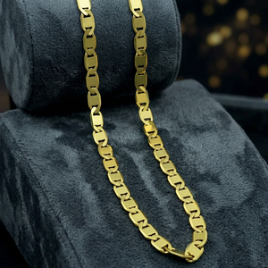 Wholesale 14K 18K 24K Micro Gold Plated Mariner Link <b>Chain</b>, Fashion <b>Chain</b> Jewelry, Modern <b>Chain</b> Design, Mariner Link Style <b>Chain</b> - Product Image 1