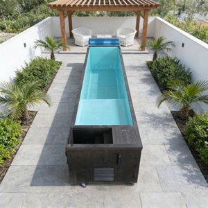 Fiberglass Above Ground Container Pool Family Outdoor Swimming Pool Water Fun Swim Spa Swimming Pool - Product Image 4