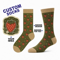 Chaussettes amusantes personnalisées avec logo, faible MOQ, commande en gros, pour des collections de chaussettes colorées