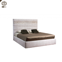 Meubles de haute qualité Foshan, meubles de luxe italiens pour villa, ensemble de meubles de chambre à coucher pour fille, lit moderne de luxe de taille reine ou king