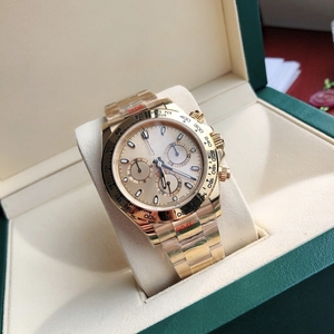 Montre mécanique de luxe pour homme, mouvement mécanique 4130, cadran 40 mm, boîtier en alliage 14 mm, bracelet en acier inoxydable 316, montres polyvalentes pour homme - Product Image 2