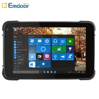 Tableta Robusta IP67 Resistente al Agua, Escáner de Código de Barras Industrial, Windows 10, 4G WiFi, GPS 4.0, 4GB RAM, 64GB ROM, para Interiores y Exteriores