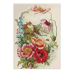 Broder DIY <span class=keywords><strong>DMC</strong></span> Ensembles De Point De Croix Pour Kits De <span class=keywords><strong>Broderie</strong></span> La campagne Usine Vente Directe Paysage - Product Image 1