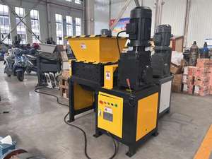 كسارة معدنية صناعية صغيرة ، ماكينة تكسير علب الألومنيوم ، ماكينة تقطيع المعادن الصغيرة - Product Image 2