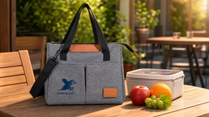 Sac à lunch isotherme au design tendance pour femmes et hommes, avec conservation thermique, léger et isolé - Product Image 3