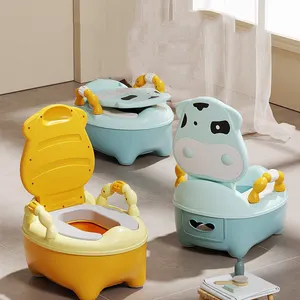 아기 변기 친환경 어린이 훈련 화장실 플라스틱 변기 시트 현실적인 변기 훈련 화장실