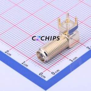 HJ-SMA429 RF Coaxial Connector Through hole Component (THT) Connector Board-to-Board Inner Hole 1 5.3mm - Product Image 1
