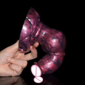 NNSX Fantasy Big Knot <b>Dildo</b> With Sucker Huge Eggs Silicone Colorful Internal Glow Sex Toys for Women Anal Massage Adult Products - Product Image 4