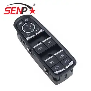 Senp interruptor para janela de porta de carro, peças de reposição para automóveis, interruptor frontal, esquerdo, master para porsche panamera caenne macan oe 7pp 959 858