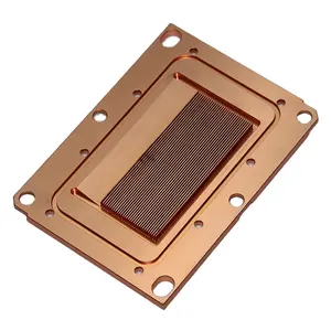 skived fin heat sink are considered to be the best thermal conductivity between fins and base aluminum and copper heat sink