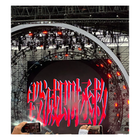 Solution clé en main Led Panneaux d'affichage Intérieur 500x500mm Scène de concert Publicité Creative Big Led Videl Wall