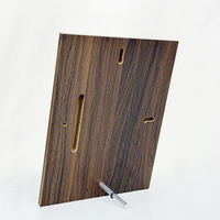 Plaque en bois personnalisée, plaque de sublimation noire, plaque en bois pour certificat