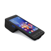 Nuevo PDA Android 14 con Pantalla Táctil IPS de 5.5'', Terminal de Datos con Impresora de Etiquetas Adhesivas y Escáner de Código de Barras