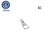 Cosses à sertir en cuivre SC avec placage étain, plusieurs modèles et connecteurs de câbles, cosses de type AWG pour fils
