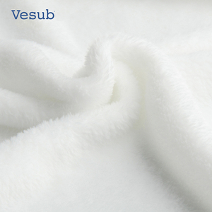 Vesub venta al por mayor sublimación bebé manta 85*85cm tela de terciopelo Toalla de baño impreso diseño liso <span class=keywords><strong>para</strong></span> niños adultos <span class=keywords><strong>para</strong></span> el cuidado del baño - Product Image 2