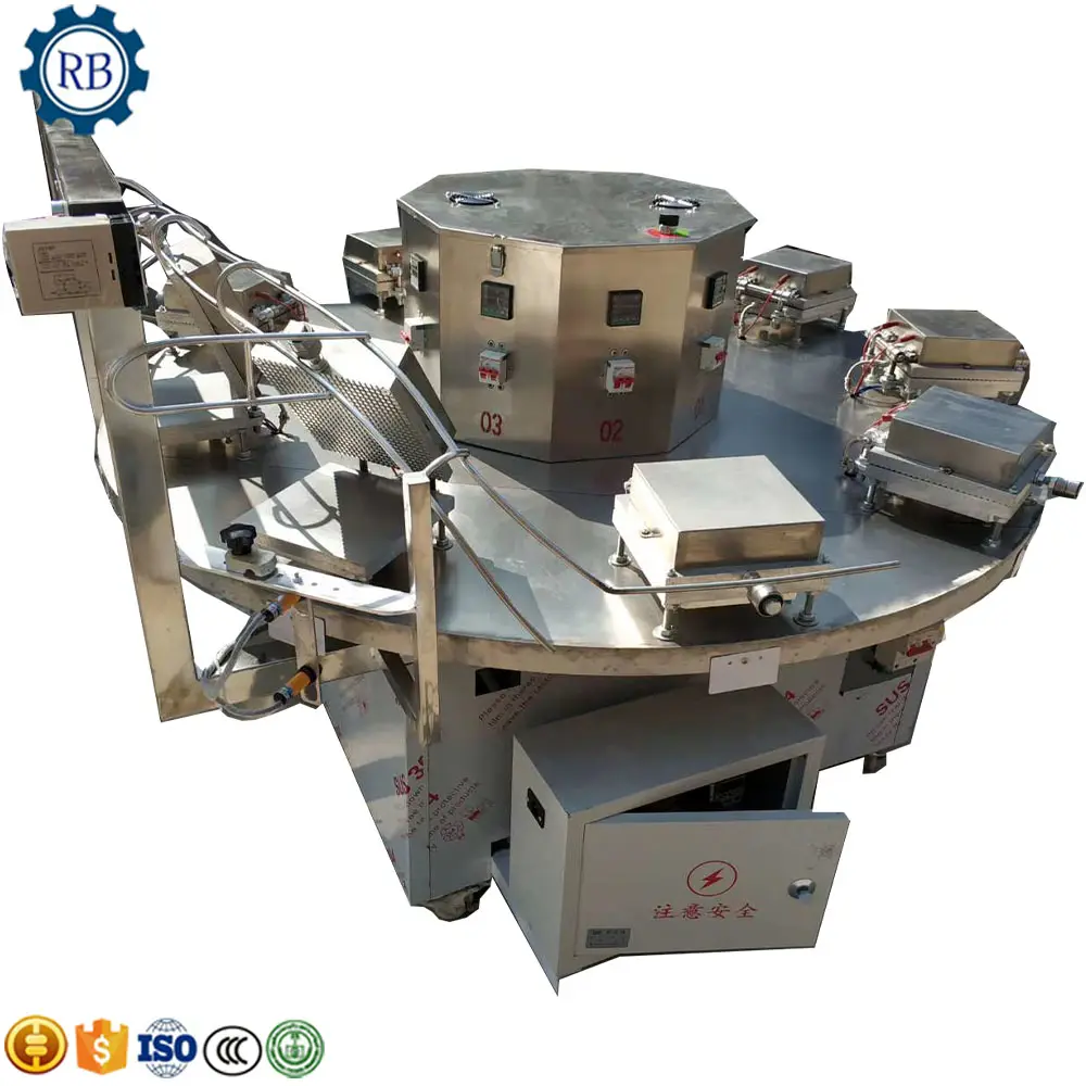 Hot Sale Good Quality Sugar Biscuit Ice Cream Cone Making Production Line Rolled Waffle Cone Maker Machine