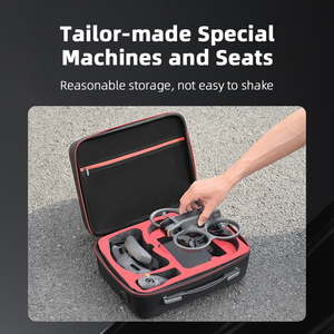 Estuche portátil con asa con cremallera de espuma Drone caja dura de transporte para Dji Avata <span class=keywords><strong>2</strong></span> accesorios organizador bolsa de malla impermeable - Product Image 5