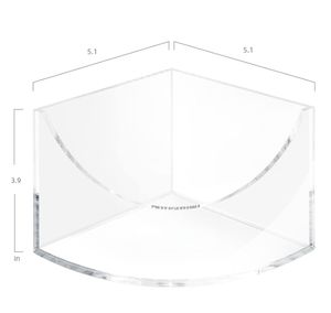 Baignoire et bac à creuser en acrylique pour hamsters, souris, lemmings, gerbilles et autres petits animaux - Product Image 2