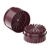 Moulin à herbes VA Grinders Burgundy New Ceramic 3.0, broyage fluide, design sans dents, boîte de haute qualité pour les boutiques