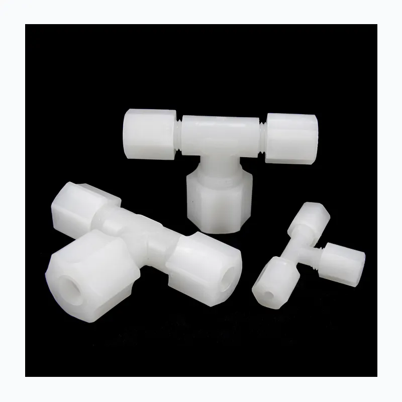 union for plastic pipe PVDF tee Unions PVDF High Quality Wholesale China Big Factory Good Price Connector