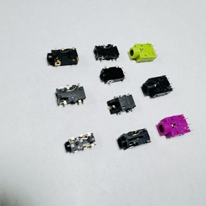 3.5 âm thanh Ổ cắm điện Adapter thép không gỉ nam/nữ nối ABS 5A/2A đánh giá đồng cho tai nghe Guitar Microphone video - Product Image 4